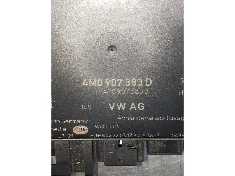 Recambio de modulo electronico para audi a4 avant (8w5) advanced edition referencia OEM IAM 4M0907383D  