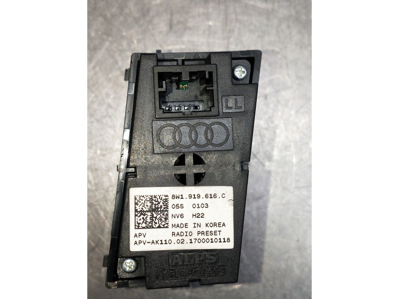 Recambio de mando multifuncion para audi a4 avant (8w5) advanced edition referencia OEM IAM 8W1919616C  