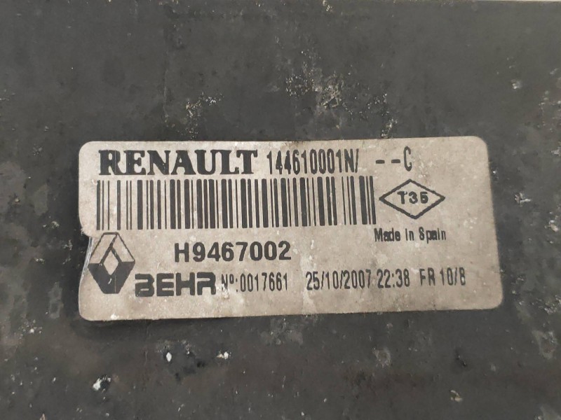 Recambio de intercooler para renault laguna iii authentique referencia OEM IAM H9467002 144610001 