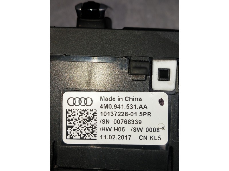 Recambio de mando luces para audi a4 avant (8w5) advanced edition referencia OEM IAM 4M0941531AA  