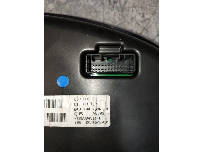 Recambio de cuadro instrumentos para renault fluence expression referencia OEM IAM 248104763R  