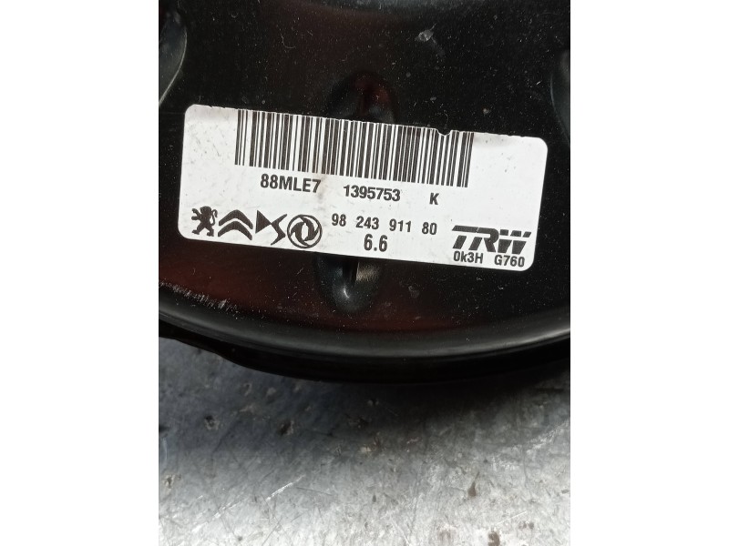 Recambio de servofreno para opel corsa f gs line referencia OEM IAM 9824391180  