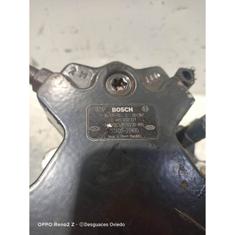 Recambio de bomba inyeccion para kia sportage ex referencia OEM IAM 0445010121 3310027400 