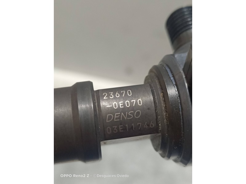 Recambio de inyector para toyota hilux gx doble cabina (4p) referencia OEM IAM 236700E070 03E11746 