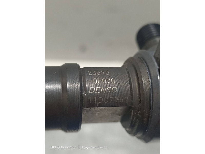 Recambio de inyector para toyota hilux gx doble cabina (4p) referencia OEM IAM 236700E070 11D87957 