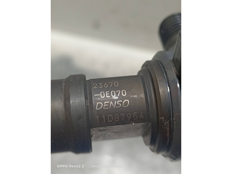 Recambio de inyector para toyota land cruiser (j15) gx referencia OEM IAM 236700E070 11D87954 