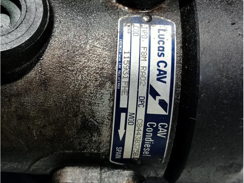Recambio de bomba inyeccion para renault 11 1.6 gtd referencia OEM IAM C8443B375B  