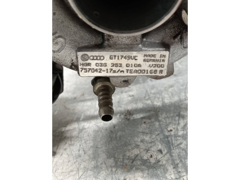 Recambio de turbocompresor para audi a3 (8p) 2.0 tdi ambiente (dpf) (125kw) referencia OEM IAM 75704217 03G253010A 