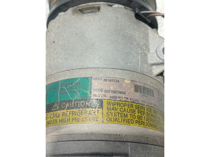 Recambio de compresor aire acondicionado para opel astra g berlina club referencia OEM IAM 09165714 9986181 