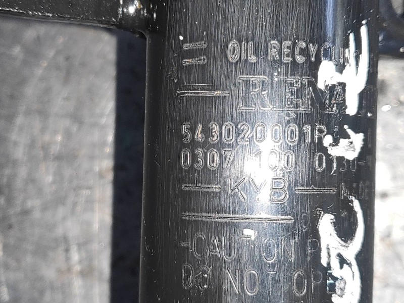 Recambio de amortiguador delantero izquierdo para renault laguna iii authentique referencia OEM IAM 543020001R  