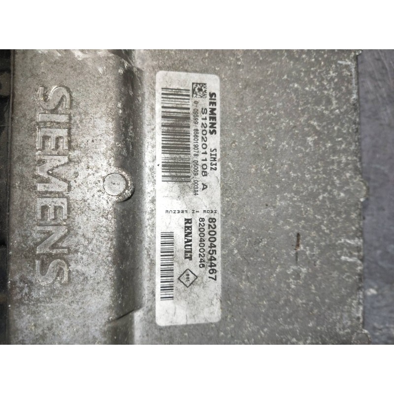 Recambio de centralita motor uce para renault clio ii fase ii (b/cb0) authentique referencia OEM IAM S120201108A 8200454467 