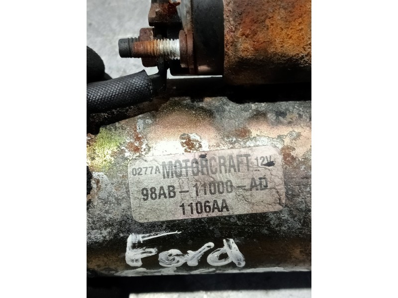 Recambio de motor arranque para ford fiesta berlina (dx) básico referencia OEM IAM 98AB11000AD   Recambio de motor arranque para ford fiesta berlina (dx) básico referencia OEM IAM 98AB11000AD