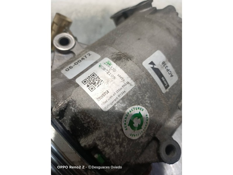 Recambio de compresor aire acondicionado para opel tigra twin top cosmo referencia OEM IAM   