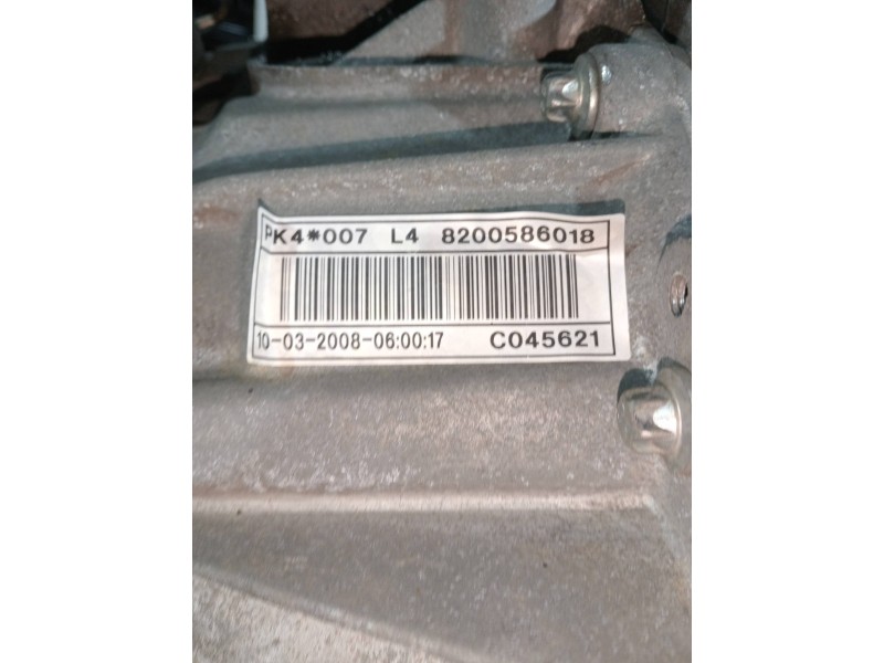 Recambio de caja cambios para renault laguna iii 2.0 dci diesel fap referencia OEM IAM PK4007 C045621 6V