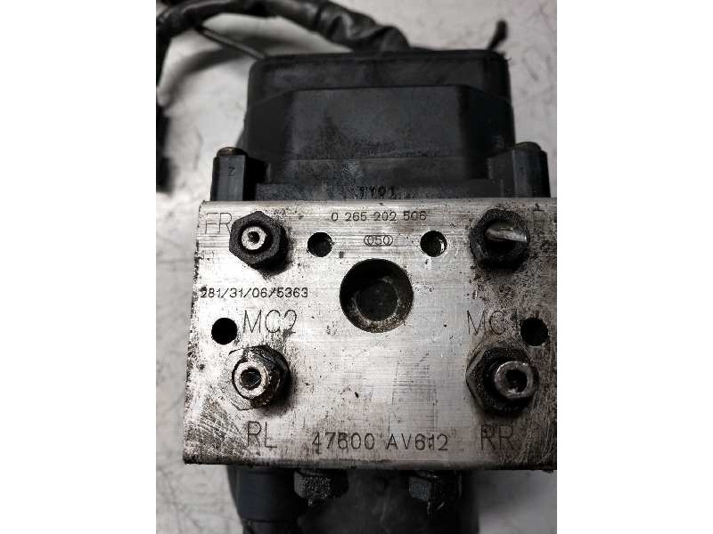 Recambio de abs para nissan primera berlina (p12) tekna referencia OEM IAM 0265202506 47600AV612 47600AV626