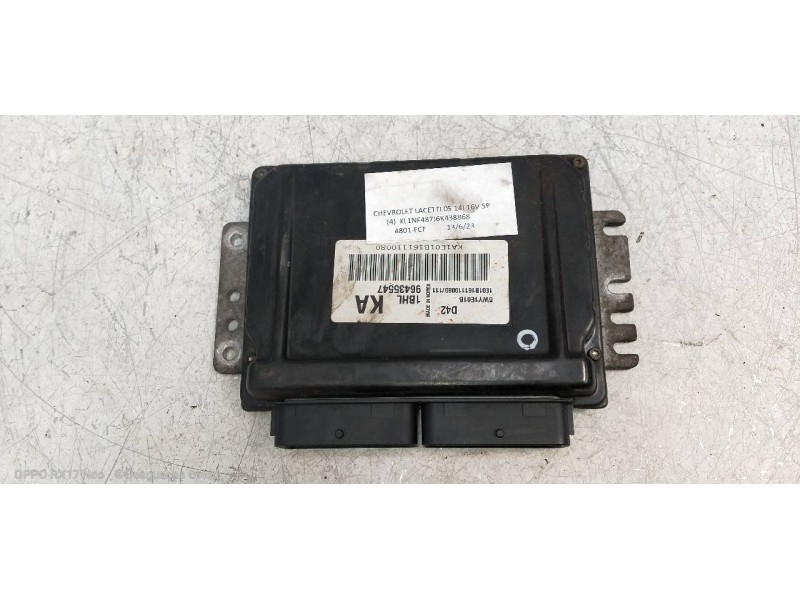 Recambio de centralita motor uce para chevrolet lacetti se referencia OEM IAM 5WY1E01B 96435547 