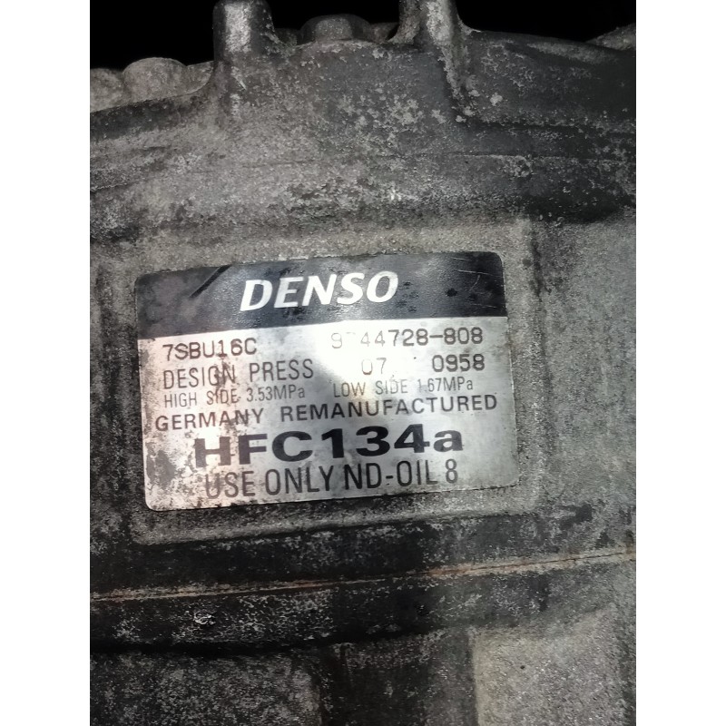 Recambio de compresor aire acondicionado para mercedes clase e (w210) berlina diesel 320 cdi (210.026) referencia OEM IAM 974472