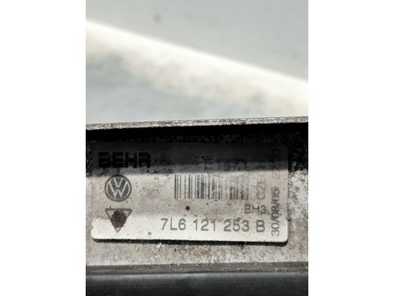 Recambio de radiador agua para volkswagen touareg (7la) tdi v6 referencia OEM IAM 7L6121253B  