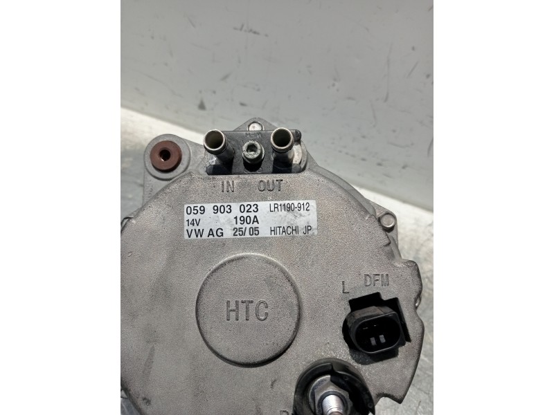 Recambio de alternador para volkswagen touareg (7la) tdi v6 referencia OEM IAM 059903023 LR1190912 