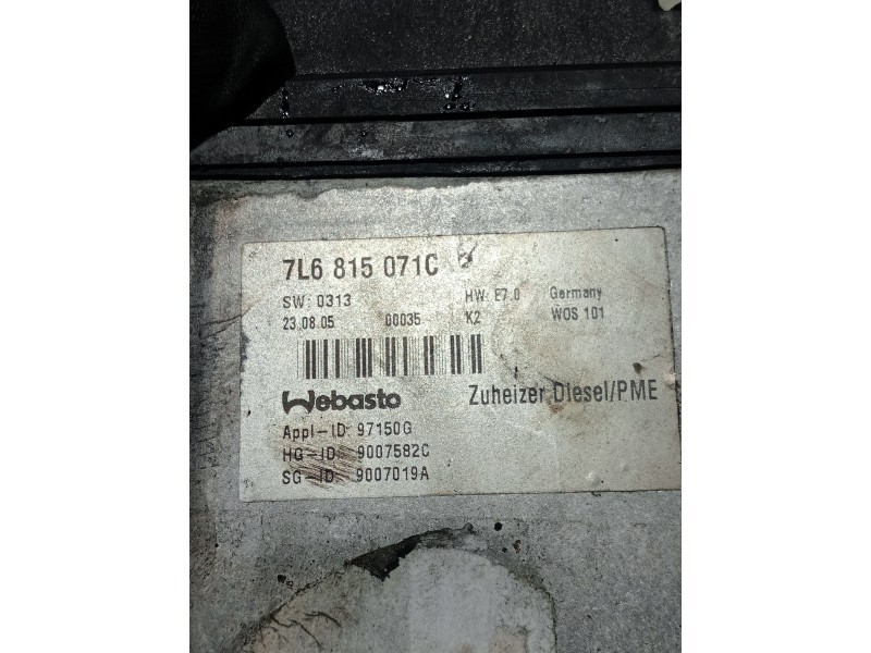 Recambio de calefaccion entera normal para volkswagen touareg (7la) tdi v6 referencia OEM IAM 7L6815071C 67889B 