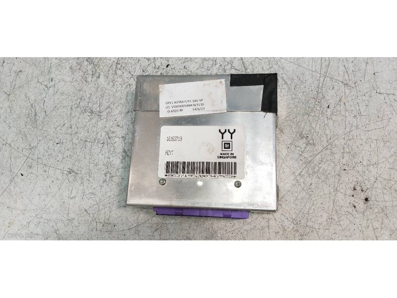 Recambio de centralita motor uce para opel astra f berlina gl referencia OEM IAM 16163719  