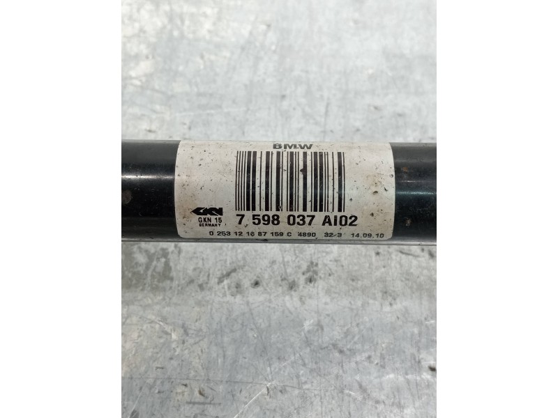 Recambio de transmision trasera izquierda para bmw x3 (f25) xdrive 20d referencia OEM IAM 7598037AI02  