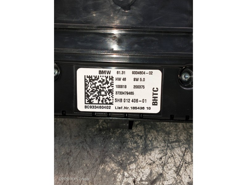 Recambio de mando calefaccion / aire acondicionado para mini countryman (f60) cooper referencia OEM IAM 6131933460402 3733479465