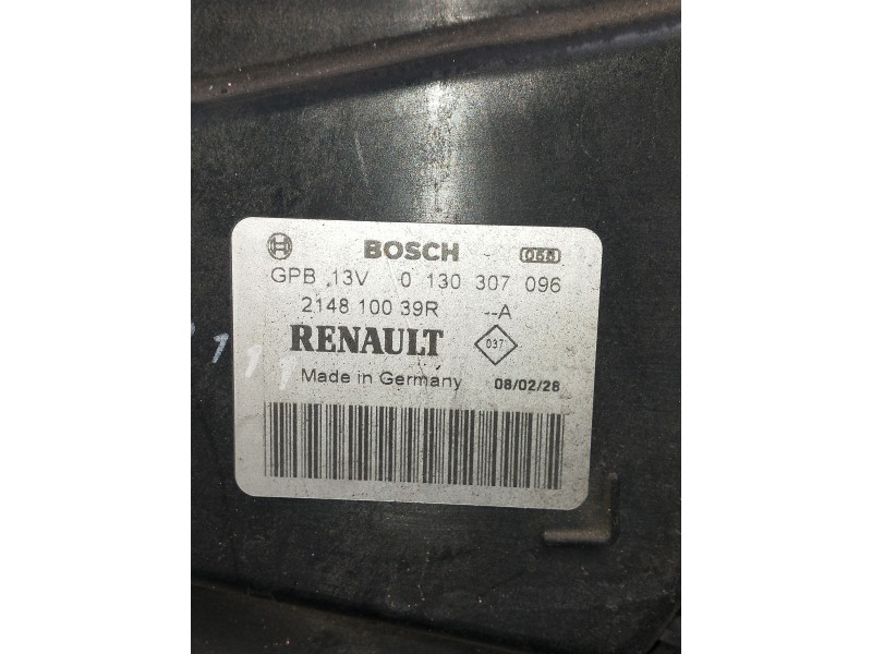 Recambio de electroventilador para renault laguna iii 2.0 dci diesel fap referencia OEM IAM 0130307096  