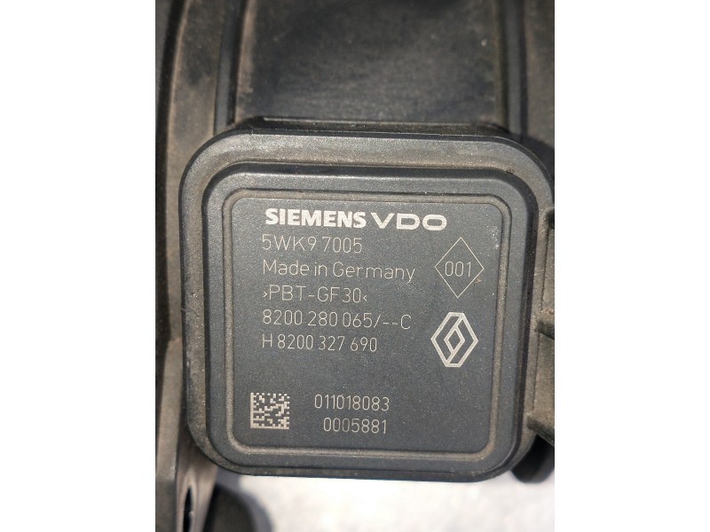 Recambio de caudalimetro para renault laguna iii 2.0 dci diesel fap referencia OEM IAM 8200280065 H8200327690 