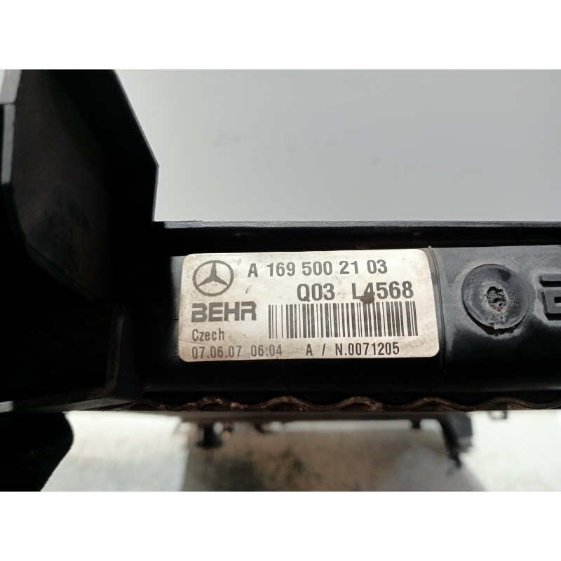 Recambio de radiador agua para mercedes clase b (w245) 200 cdi (245.208) referencia OEM IAM A1695002103 Q03L4568 A1695003604