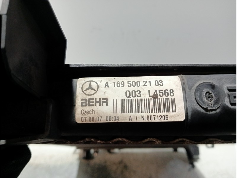 Recambio de radiador agua para mercedes clase b (w245) 200 cdi (245.208) referencia OEM IAM A1695002103 Q03L4568 A1695003604
