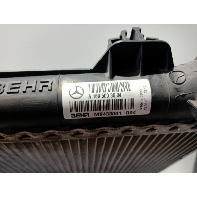 Recambio de radiador agua para mercedes clase b (w245) 200 cdi (245.208) referencia OEM IAM A1695002103 Q03L4568 A1695003604