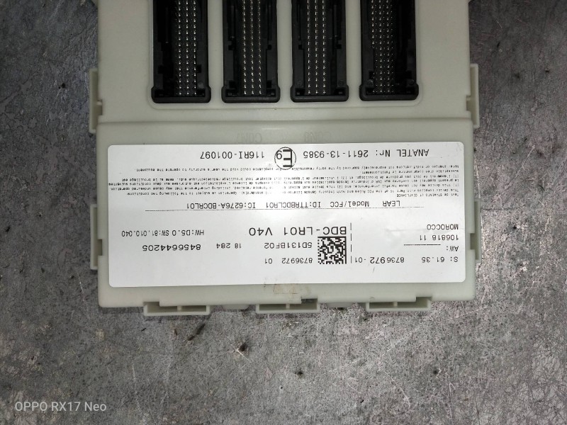 Recambio de caja reles / fusibles para mini countryman (f60) cooper referencia OEM IAM 6135873697201 5D131BF02 8456644205