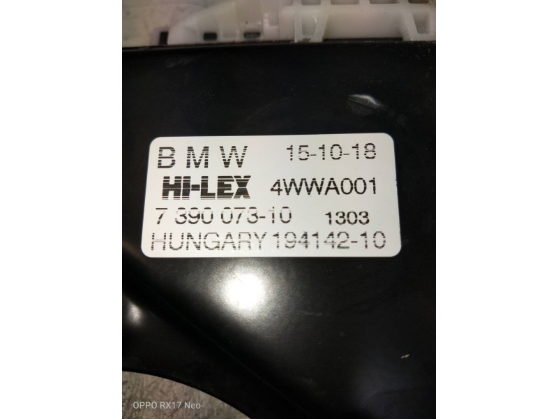 Recambio de elevalunas delantero derecho para mini countryman (f60) cooper referencia OEM IAM 739007310  5P