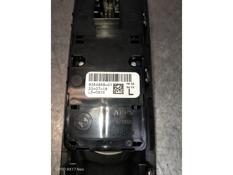 Recambio de mando elevalunas delantero izquierdo para mini countryman (f60) cooper referencia OEM IAM 935485801  5P