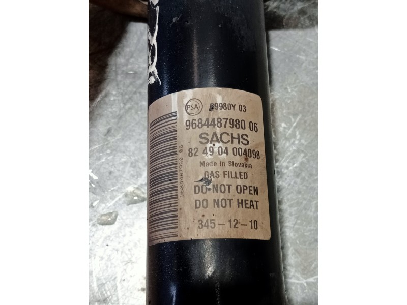 Recambio de amortiguador delantero derecho para citroen berlingo cuadro referencia OEM IAM 968448798006 824904004098 