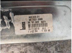 Recambio de elevalunas delantero derecho para citroen c3 picasso live edition referencia OEM IAM 9672210680 A002C501 36181000 2