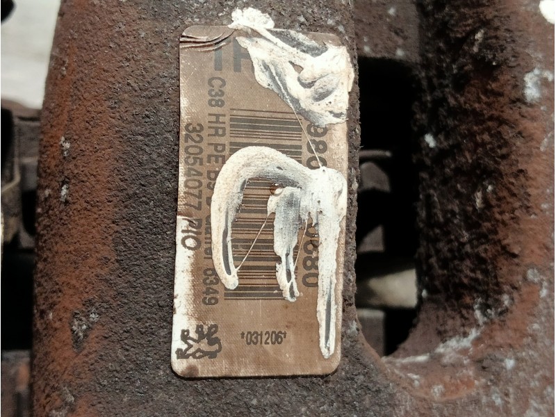 Recambio de pinza freno trasera derecha para citroen berlingo cuadro referencia OEM IAM 9803120680 32054077 