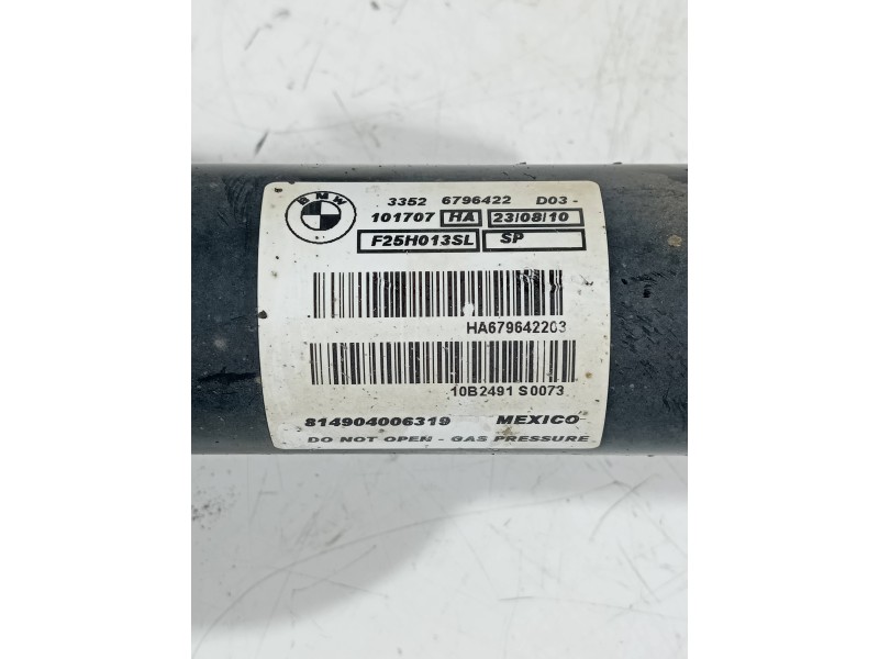 Recambio de amortiguador trasero izquierdo para bmw x3 (f25) xdrive 20d referencia OEM IAM 33526796422  