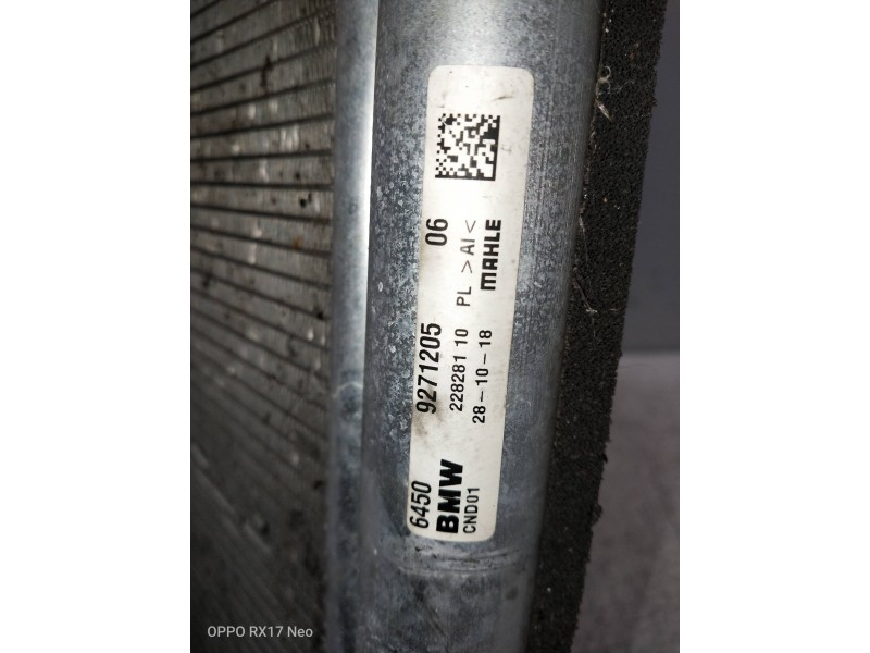 Recambio de condensador / radiador aire acondicionado para mini countryman (f60) cooper referencia OEM IAM 927120506 22828110 