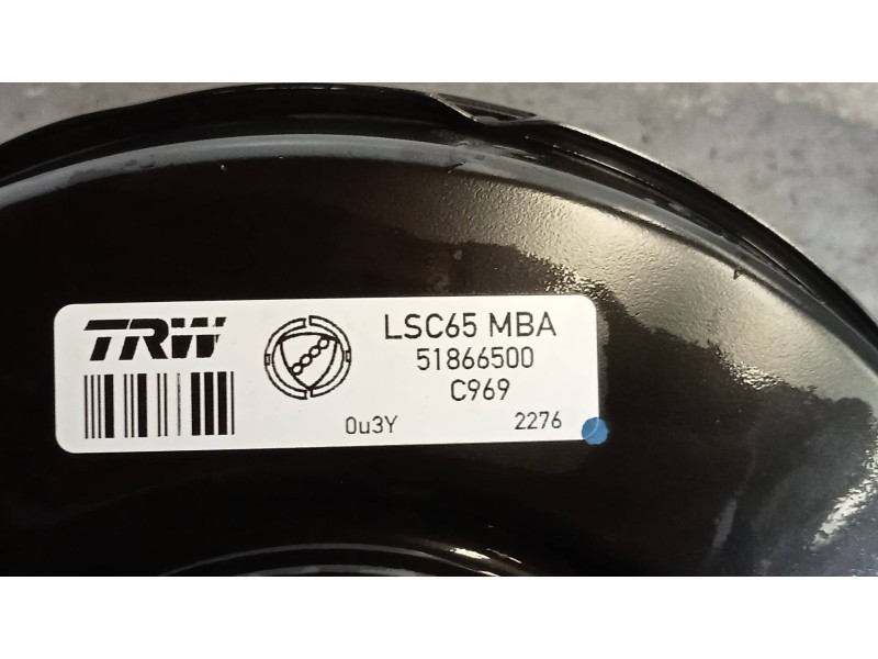 Recambio de servofreno para fiat nuova 500 (150) lounge referencia OEM IAM 51866500 LSC65MBA 