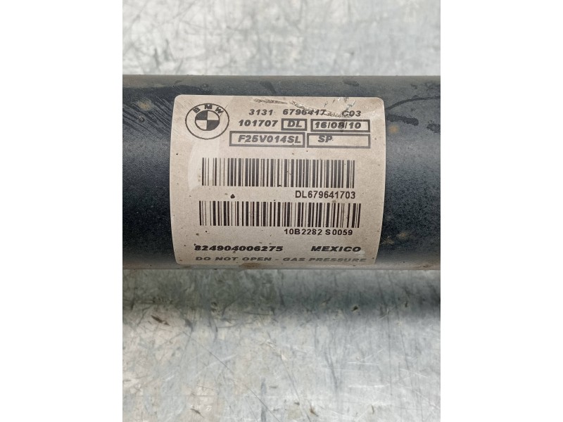 Recambio de amortiguador delantero izquierdo para bmw x3 (f25) xdrive 20d referencia OEM IAM 31316796417  