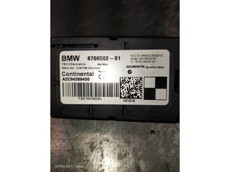 Recambio de modulo electronico para mini countryman (f60) cooper referencia OEM IAM 870650201 A2C94289406 