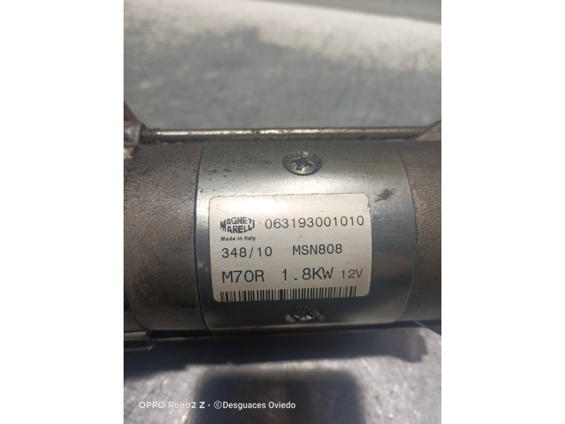 Recambio de motor arranque para bmw serie 3 berlina (e46) 320d referencia OEM IAM 063193001010 MSN808 