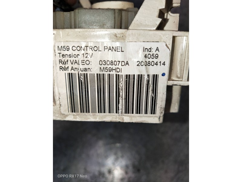 Recambio de mando calefaccion / aire acondicionado para citroen berlingo 1.6 hdi 75 collection familiar referencia OEM IAM   