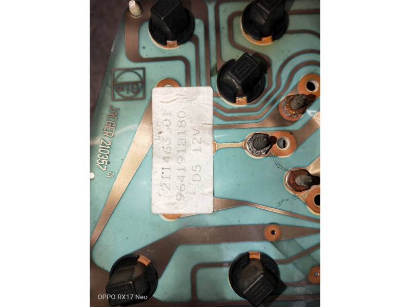 Recambio de cuadro instrumentos para citroen c15 1.9 d referencia OEM IAM 9641918180  