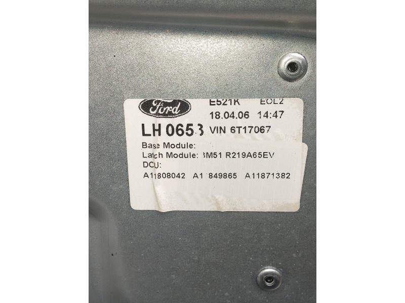Recambio de elevalunas delantero izquierdo para ford focus c-max (cap) trend (d) referencia OEM IAM E521K  