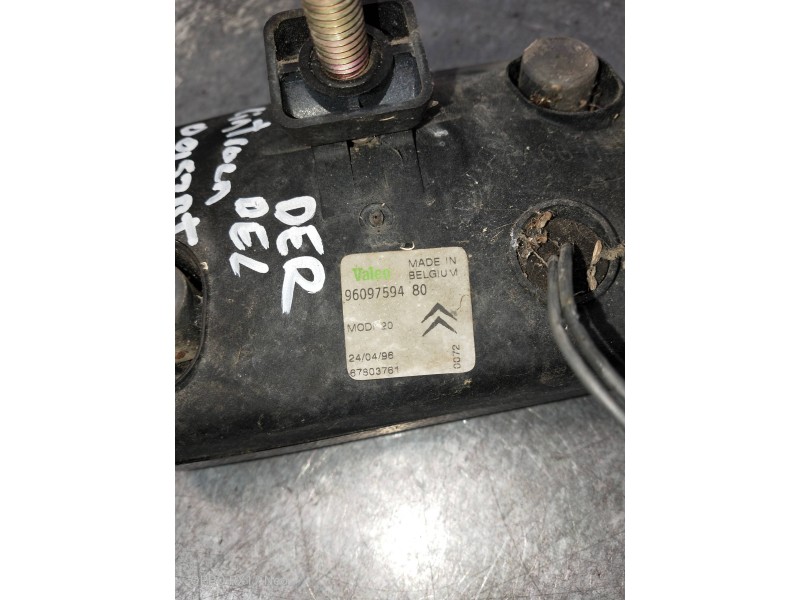 Recambio de faro antiniebla derecho para citroen zx 1,4 armonia referencia OEM IAM 9609759480   Recambio de faro antiniebla derecho para citroen zx 1,4 armonia referencia OEM IAM 9609759480
