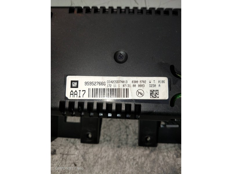 Recambio de pantalla multifuncion para chevrolet cruze l referencia OEM IAM 95952766G  