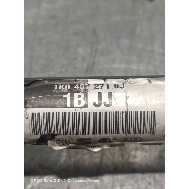 Recambio de transmision delantera izquierda para audi a3 sportback (8p) 1.8 tfsi ambiente referencia OEM IAM 1K0407271BJ  